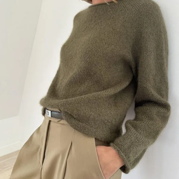 Plain Yoke Blouse