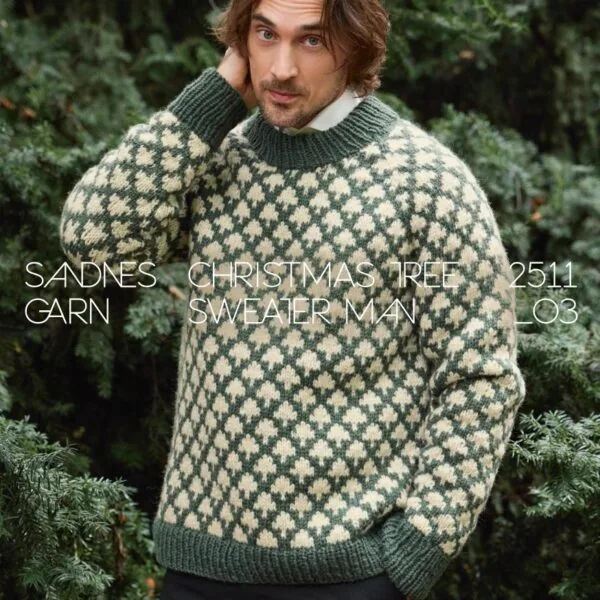 Christmas Tree Sweater Man
