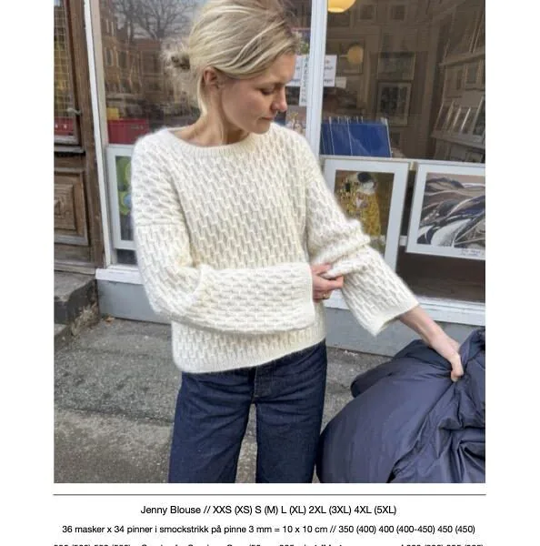 PetiteKnit Jenny Blouse