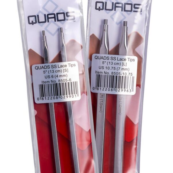 Quads SS Lace Tips 10 cm, 4,5 mm