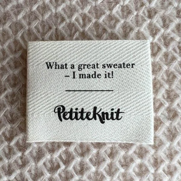 What a great sweater, I made it 5X4cm